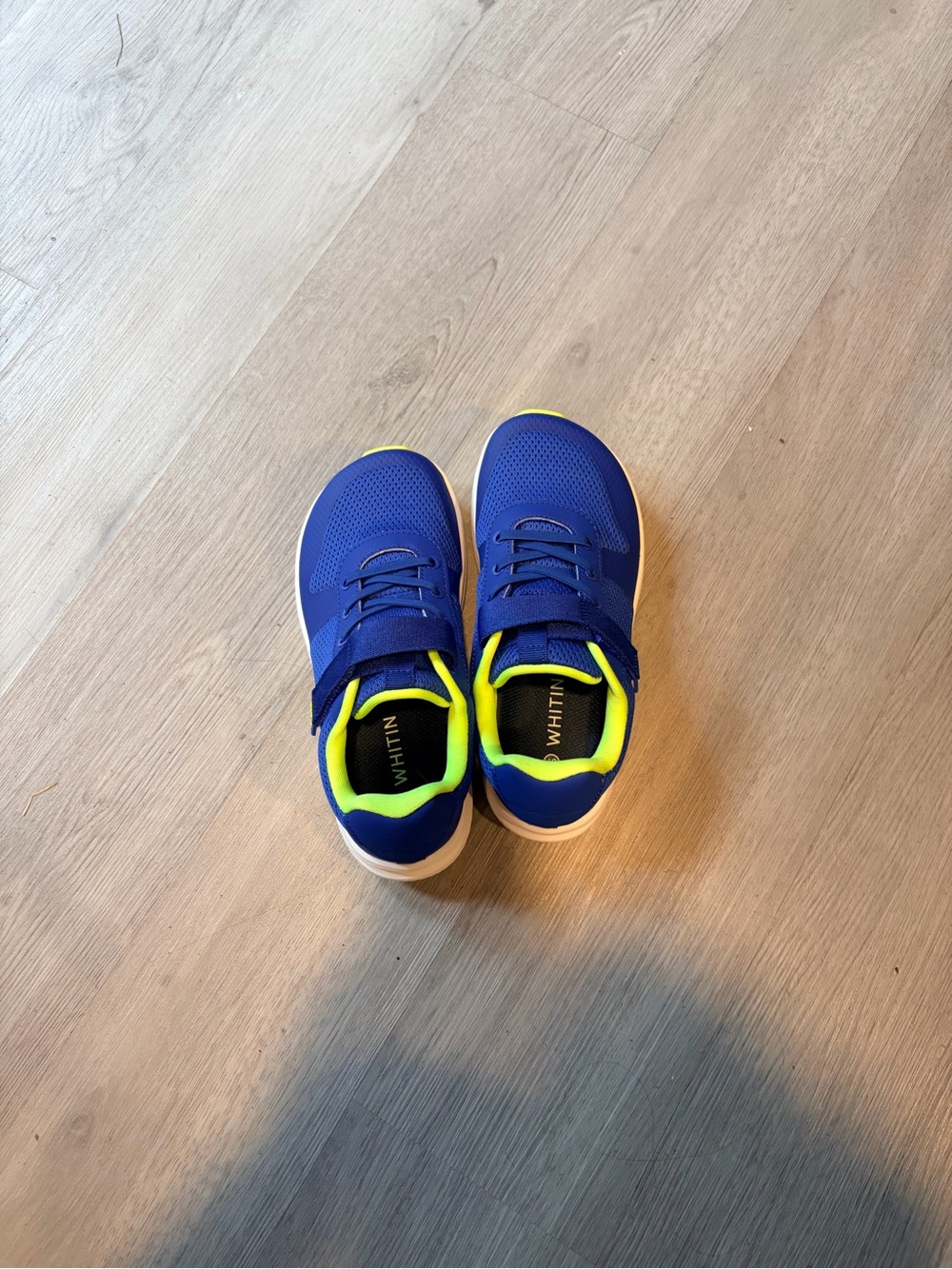 WHITIN Boys Blue Sneakers with Wide Toebox